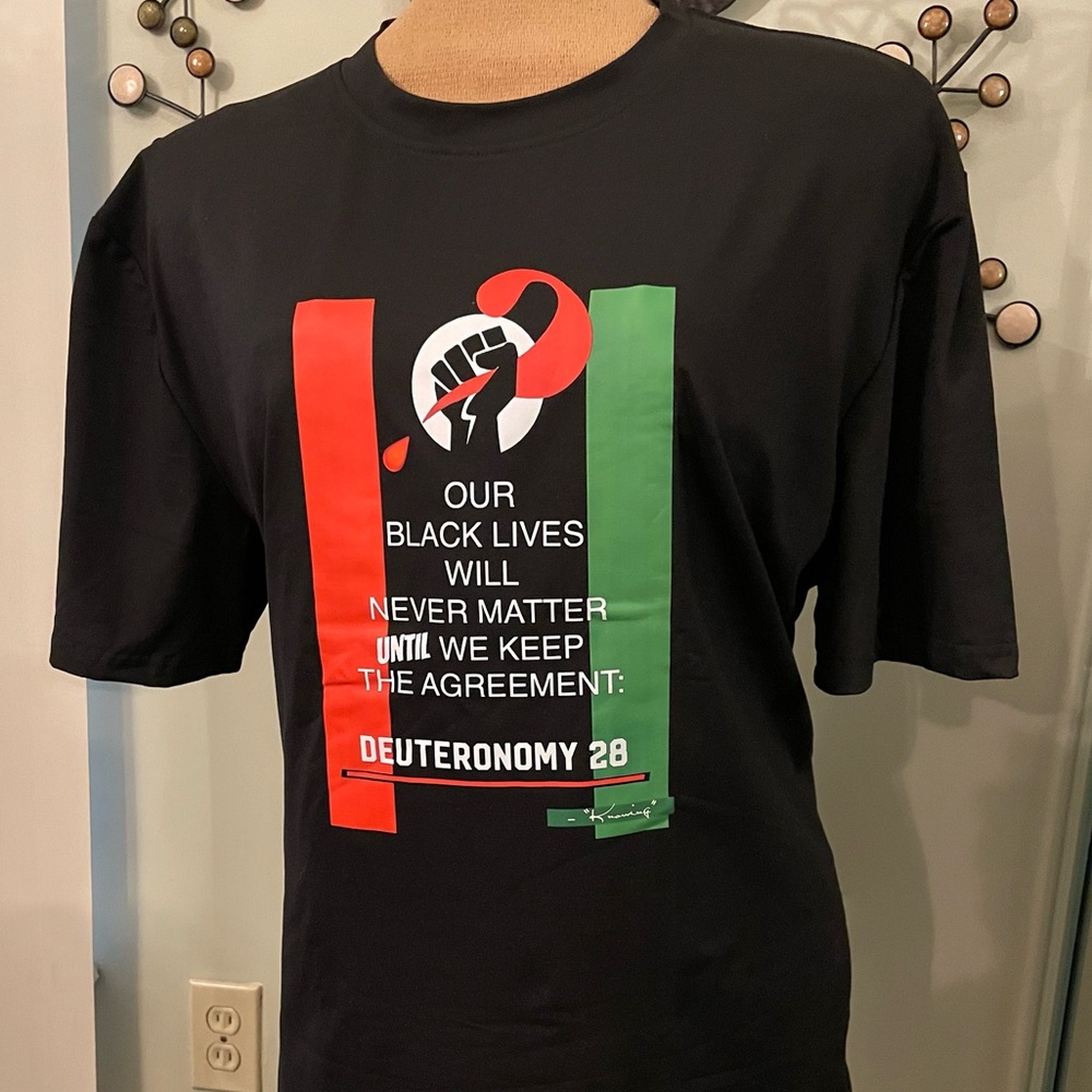 (SOLD 11/15/24) “REASON for THIS Season” The Awakening: Deuteronomy 28 Shirt XL